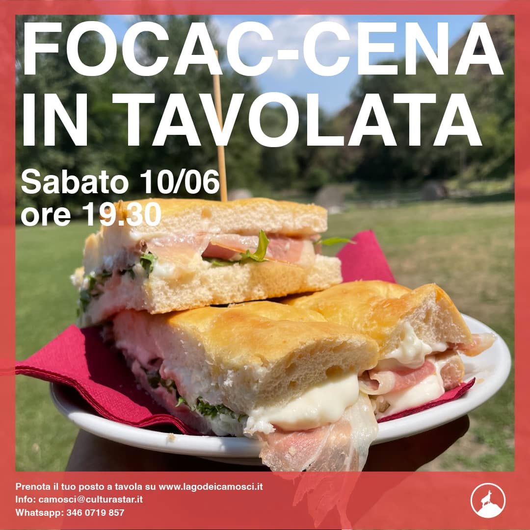 FOCAC-CENA IN TAVOLATA!