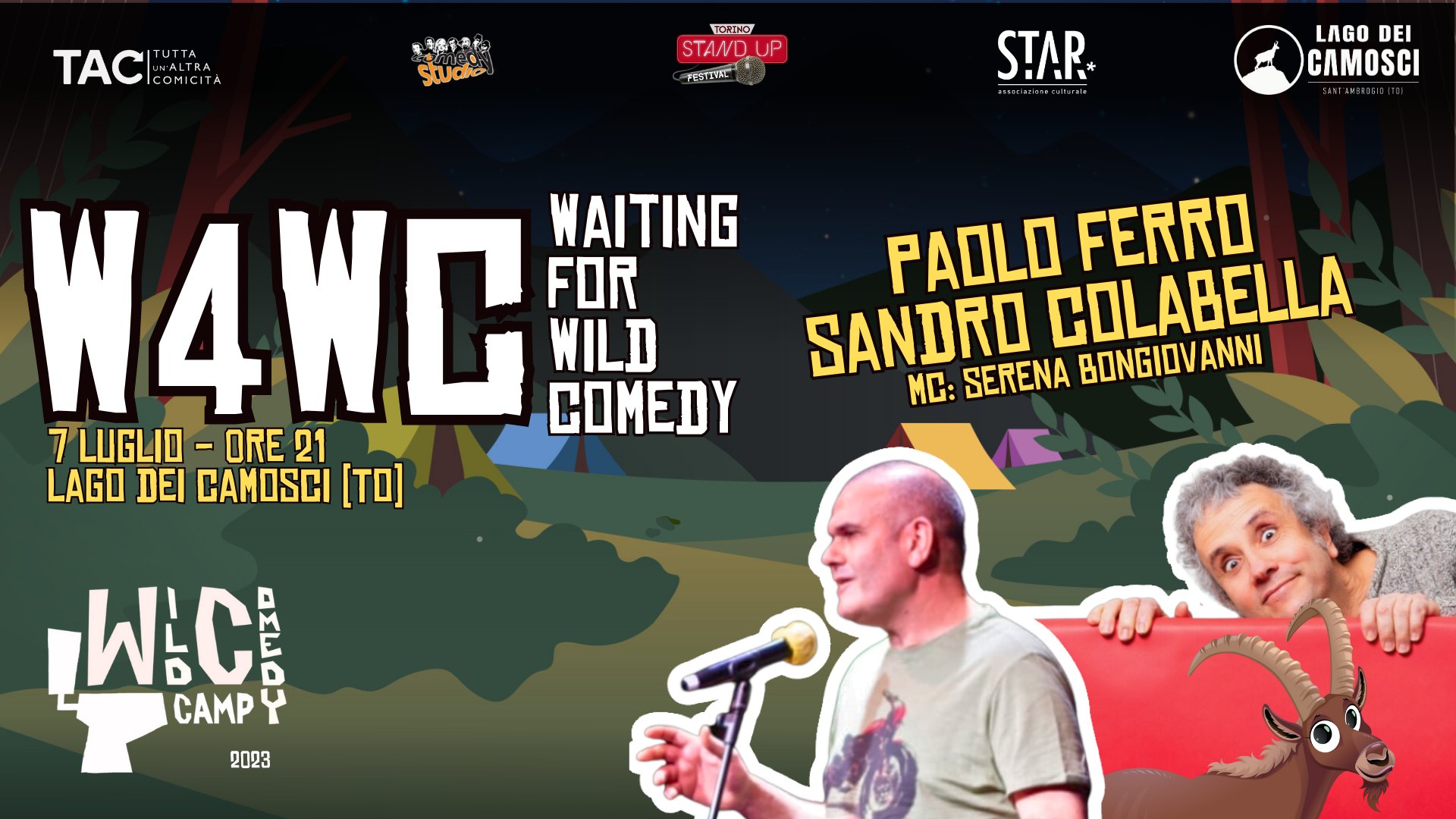 STAND UP COMEDY NIGHT | con Paolo Ferro e Sandro Colabella