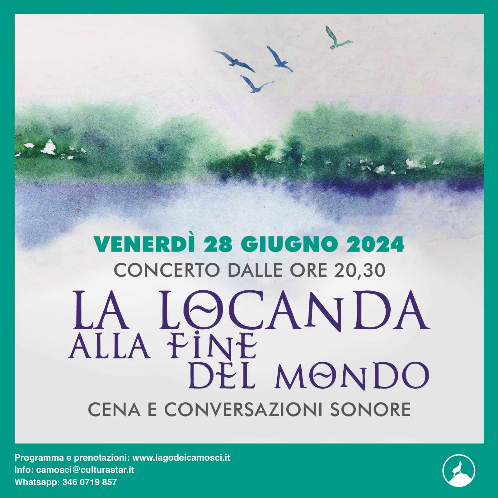 LA LOCANDA ALLA FINE DEL MONDO | cena e conversazioni sonore