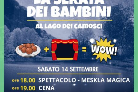 LA SERATA DEI BAMBINI | spettacolo + cena